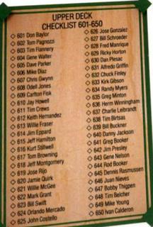 Checklist 601-700