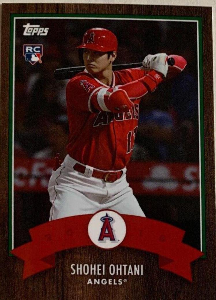 Shohei Ohtani #1 Baseball Cards 2018 Topps Advent Calendar