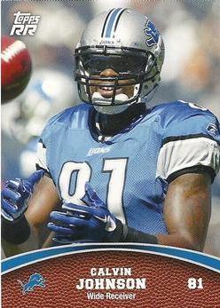 Calvin Johnson #2 Football Cards 2011 Topps Rising Rookies