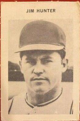 Catfish Hunter Baseball Cards 1969 Milton Bradley
