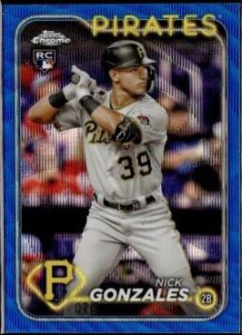Nick Gonzales [Blue Wave Refractor] #72