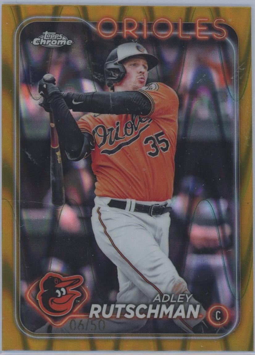 Adley Rutschman [RayWave Gold Refractor] #80