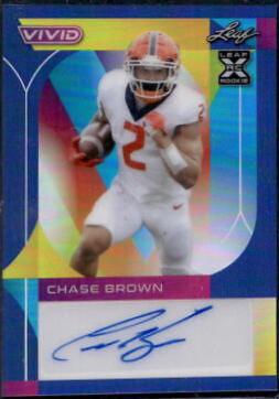 Chase Brown [Prismatic Navy Blue] #BA-CB1