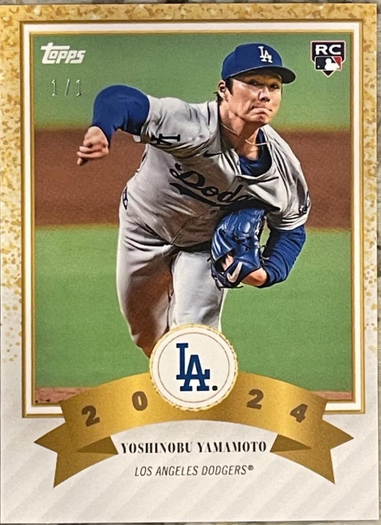 Yoshinobu Yamamoto [Gold Sparkle] #9