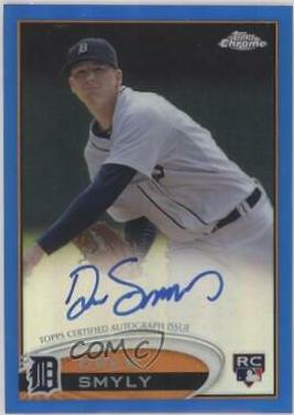 Drew Smyly [Blue Refractor Autograph] #191
