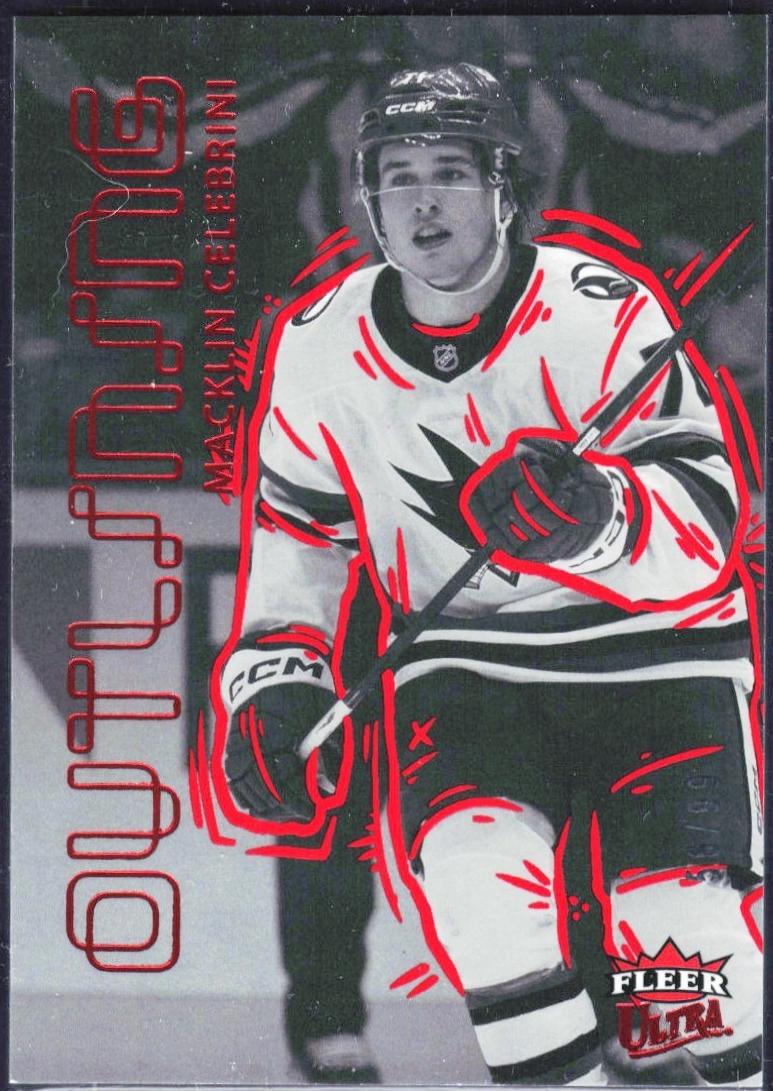 Macklin Celebrini [Red] #22