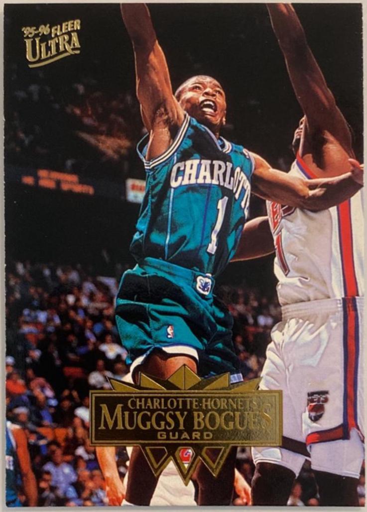 Muggsy Bogues #17 Basketball Cards 1995 Ultra