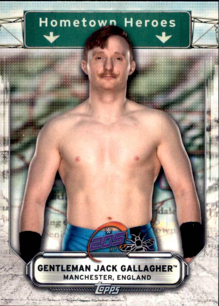 Gentleman Jack Gallagher #HH-43 Wrestling Cards 2019 Topps WWE RAW Hometown Heroes
