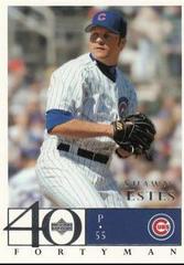 Shawn Estes #473 Baseball Cards 2003 Upper Deck 40 Man Prices