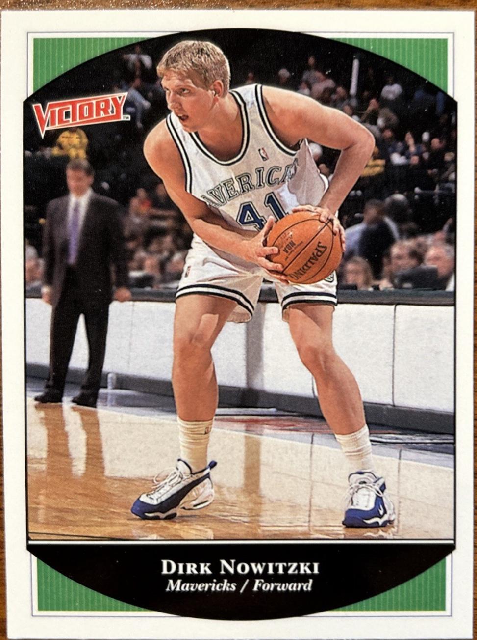 Dirk Nowitzki #56 1999-00 Upper Deck Victory Basketball