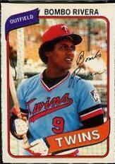 Bombo Rivera #22 Baseball Cards 1980 O Pee Chee