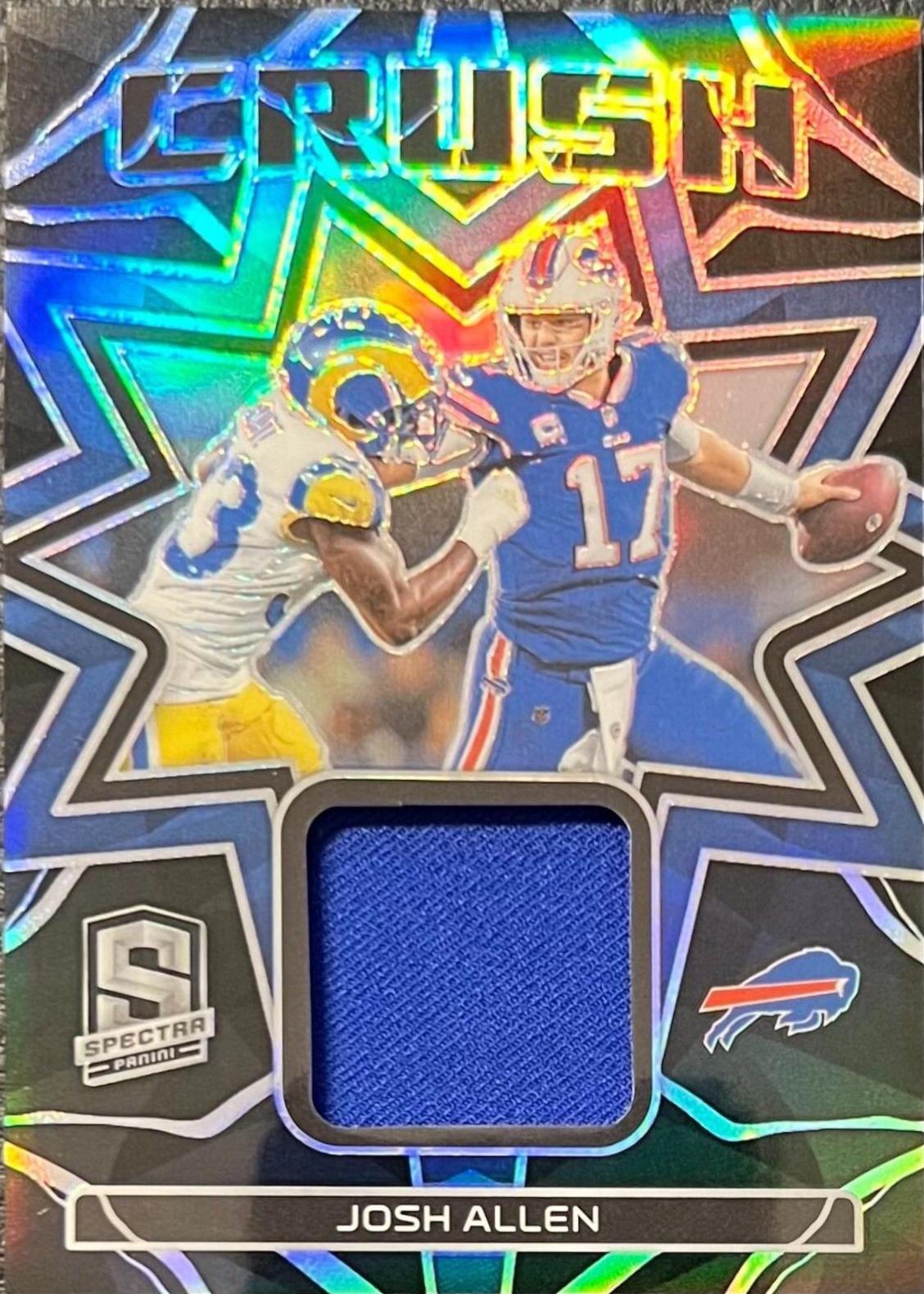 Josh Allen #4 Football Cards 2023 Panini Spectra Crush