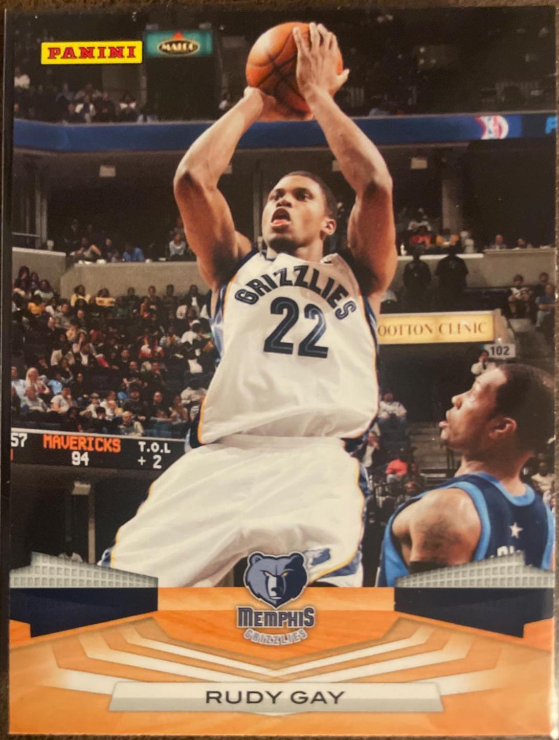 Rudy Gay Basketball Cards 2009 Panini