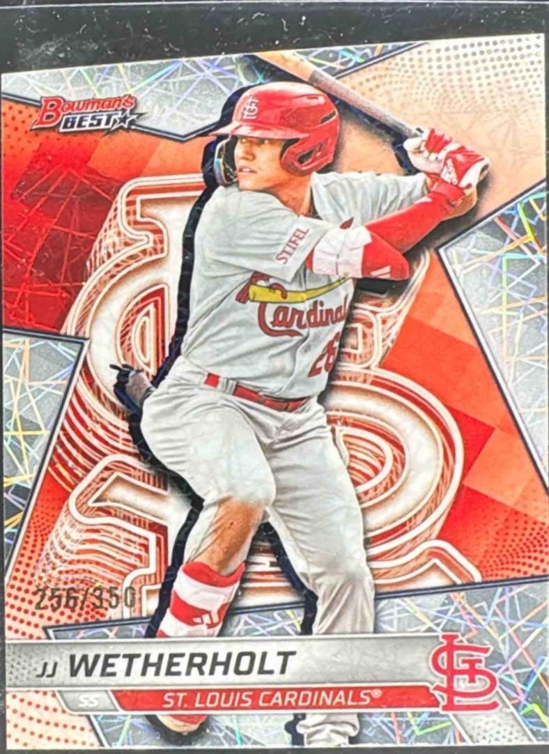 JJ Wetherholt [Lazer Refractor] #TP-14