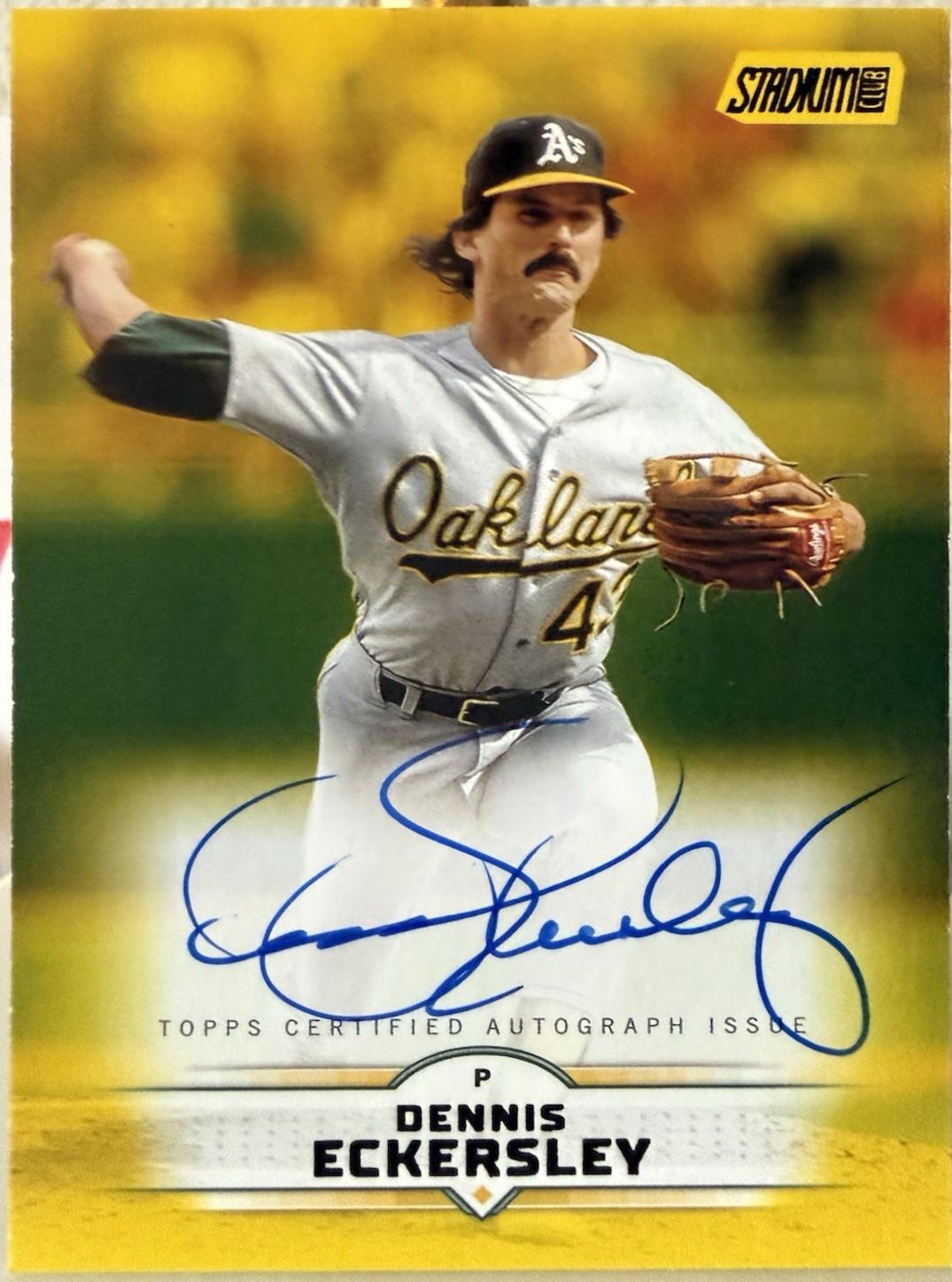 Dennis Eckersley [Yellow] #SCBA-DE