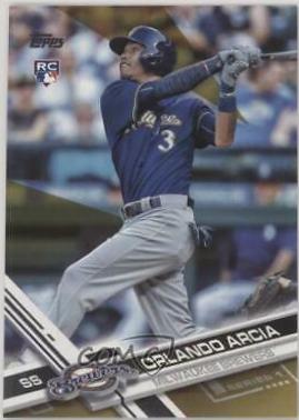 Orlando Arcia #255 Baseball Cards 2017 Topps