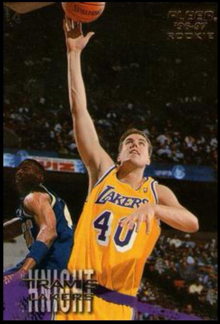 Travis Knight #205 Basketball Cards 1996 Fleer