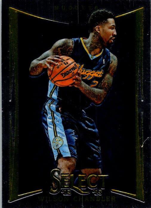 Wilson Chandler #34 Basketball Cards 2012 Panini Select