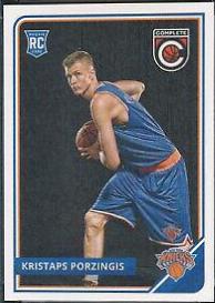 Kristaps Porzingis #319 Basketball Cards 2015 Panini Complete