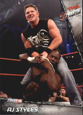 AJ Styles #8 Wrestling Cards 2010 TriStar TNA Xtreme