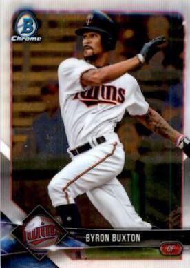 Byron Buxton #2 Baseball Cards 2018 Bowman Chrome