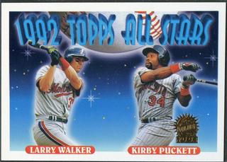 Larry Walker / Kirby Puckett