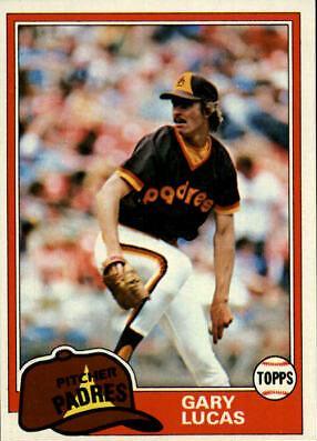 Gary Lucas #436 Baseball Cards 1981 Topps