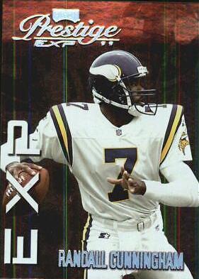 Randall Cunningham #130 Football Cards 1999 Playoff Prestige Exp
