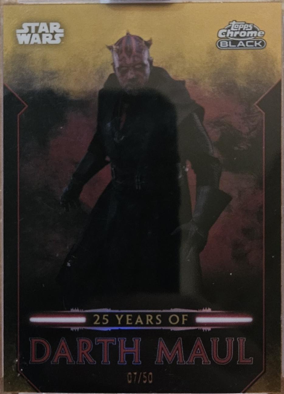 2025 Darth Maul [Gold Sapphire] #28