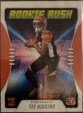 Tee Higgins #RR-13 Football Cards 2020 Panini Rookies & Stars Rush