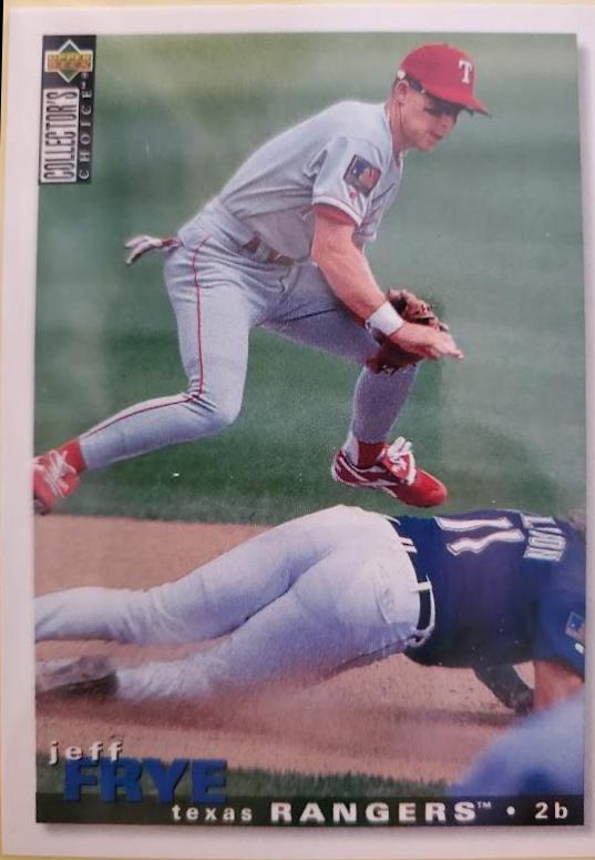 Jeff Frye #401 Baseball Cards 1995 Collector's Choice