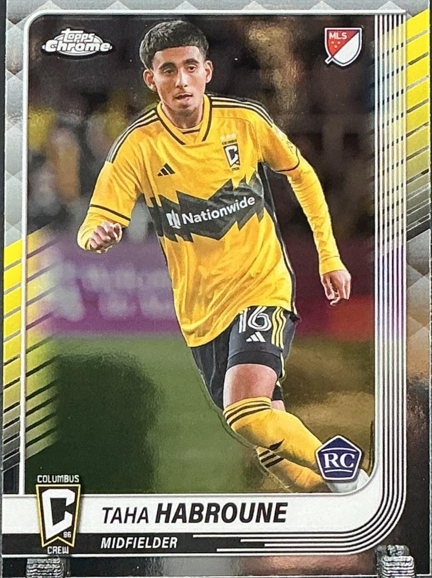 Taha Habroune #104 2025 Topps Chrome MLS