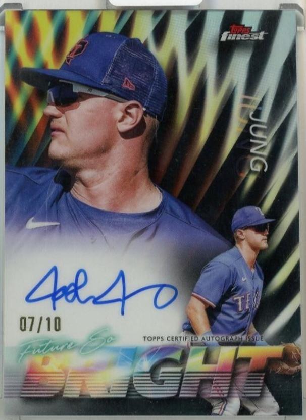 Josh Jung [Black Refractor] #FSBA-JJ