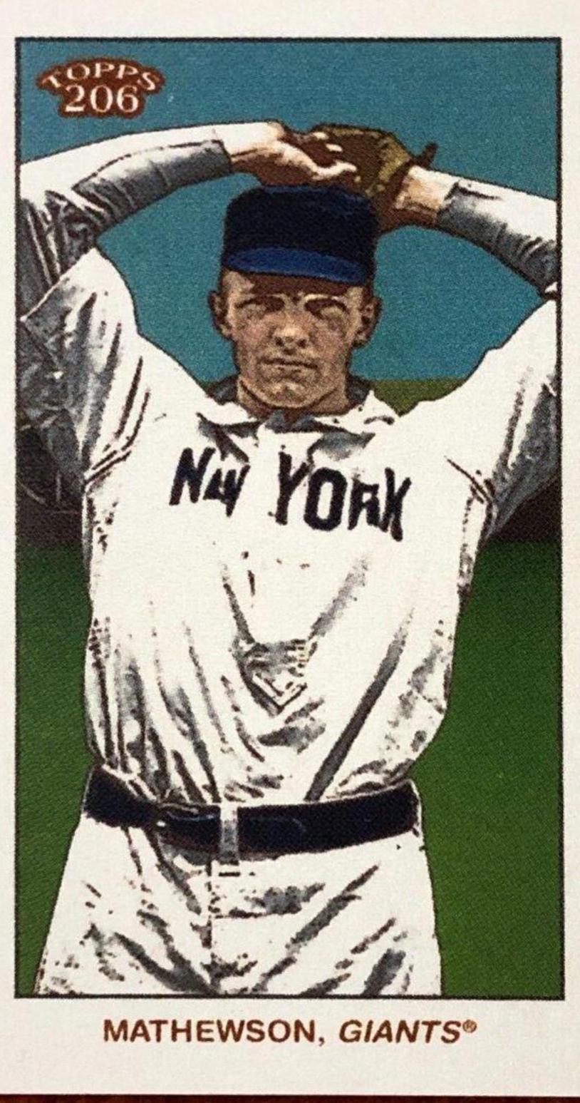 Christy Mathewson Baseball Cards 2022 Topps 206