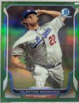 Clayton Kershaw [Green Refractor] #158