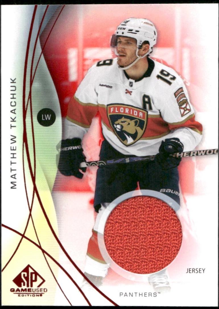 Matthew Tkachuk #109 Hockey Cards 2024 SP Game Used