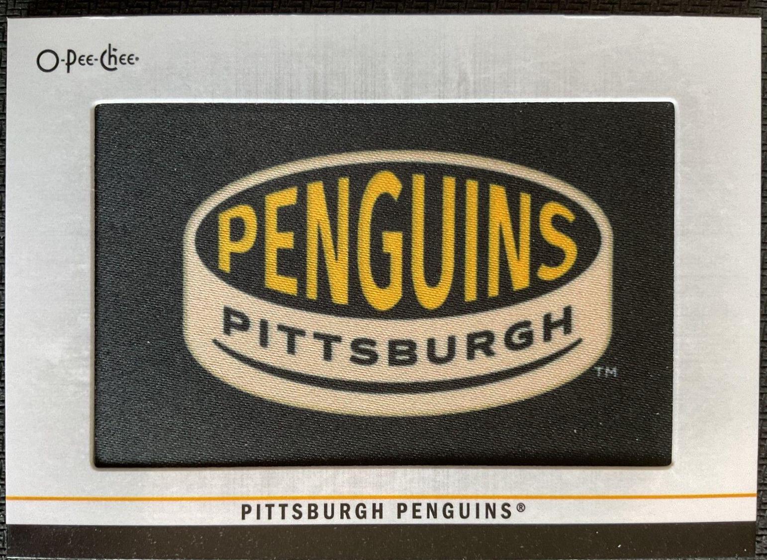 Pittsburgh Penguins #372 Hockey Cards 2023 O-Pee-Chee Team Logo Patch