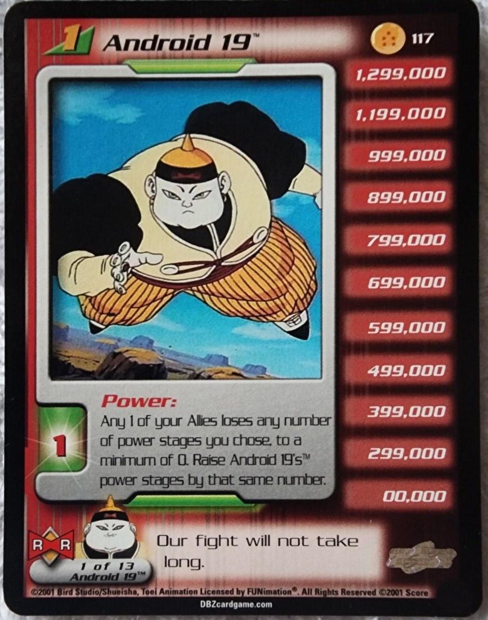 Android 19 117 Dragon Ball Z Android Saga