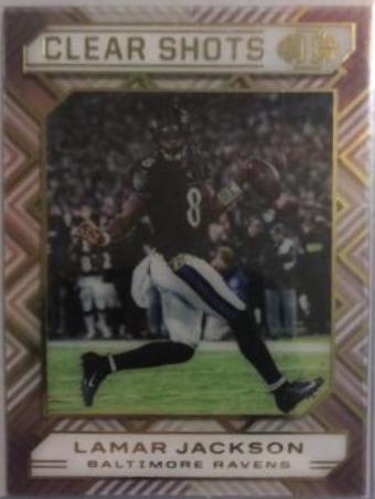 Lamar Jackson #2 Football Cards 2020 Panini Illusions Clear Shots