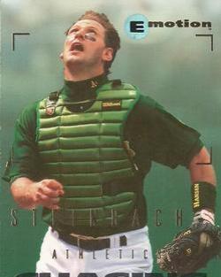 Terry Steinbach #75 Baseball Cards 1995 Emotion