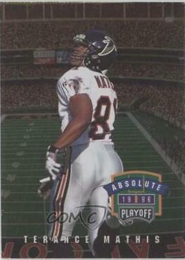 Terance Mathis #159 1996 Playoff Absolute Football