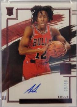 Ayo Dosunmu #RA-AYO Basketball Cards 2021 Panini Impeccable Rookie Autographs