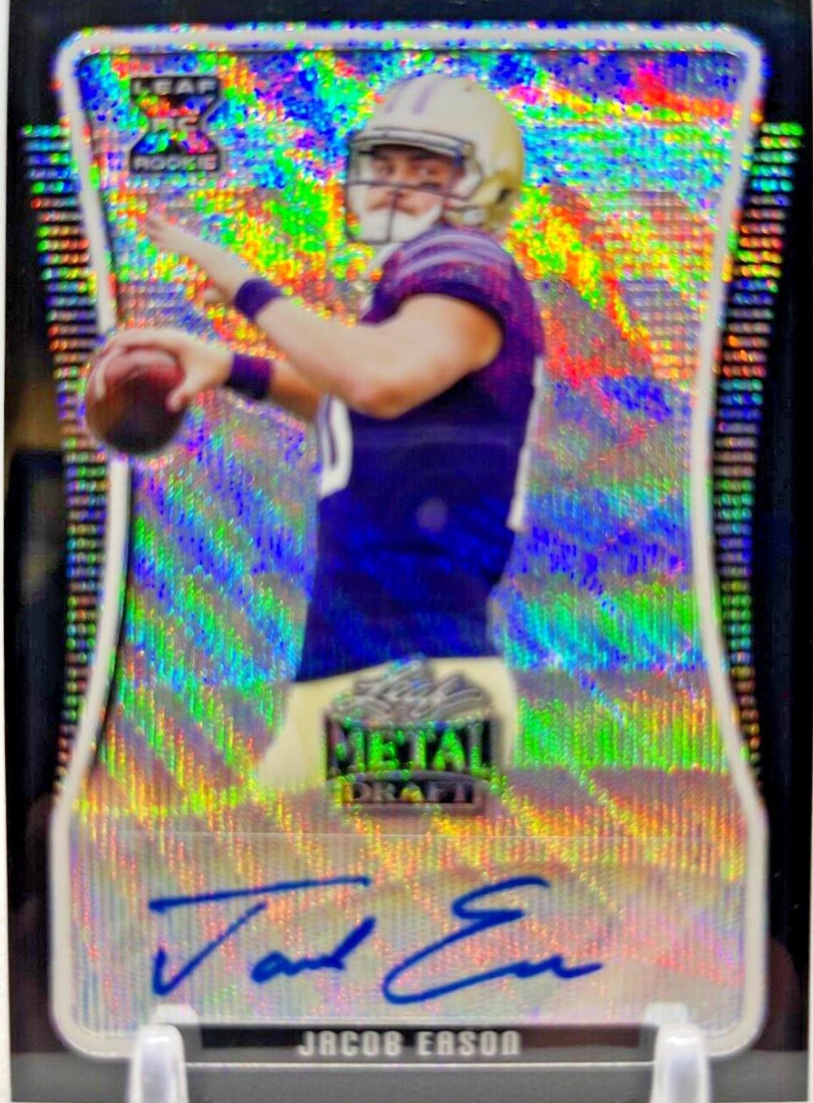 Jacob Eason [Black Wave] #BA-JE1