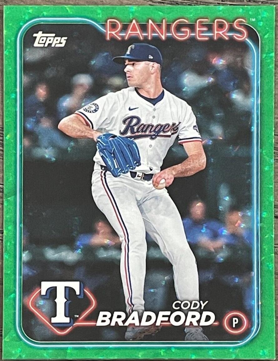Cody Bradford [Green Crackle Foilboard] #US331