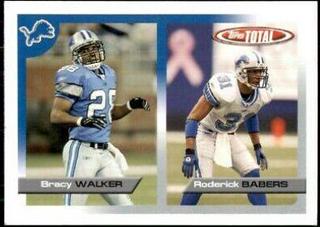 Roderick Babers, Bracy Walker