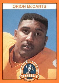 Roderick Lewis #92 1990 Tennessee Volunteers Centennial Football