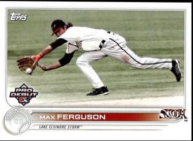 Max Ferguson #PD-101 Baseball Cards 2022 Topps Pro Debut