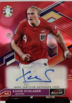 Xaver Schlager [Red Refractor] #BCA-XV