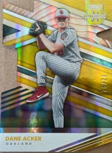 Dane Acker #134 2020 Panini Elite Extra Edition Baseball
