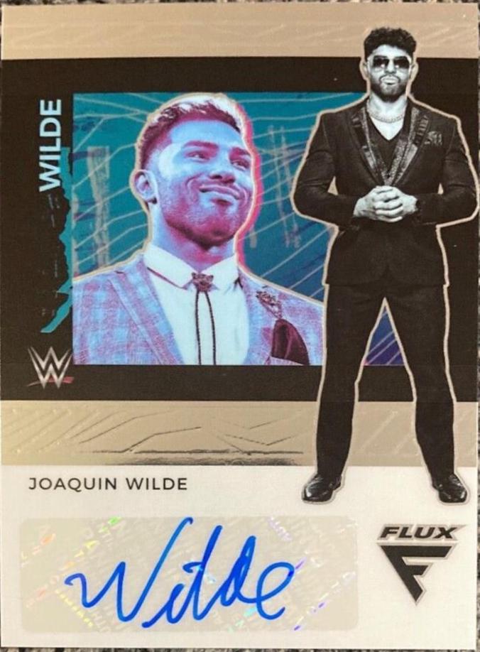 Joaquin Wilde #FX-JWD Wrestling Cards 2022 Panini Chronicles WWE Flux Autographs